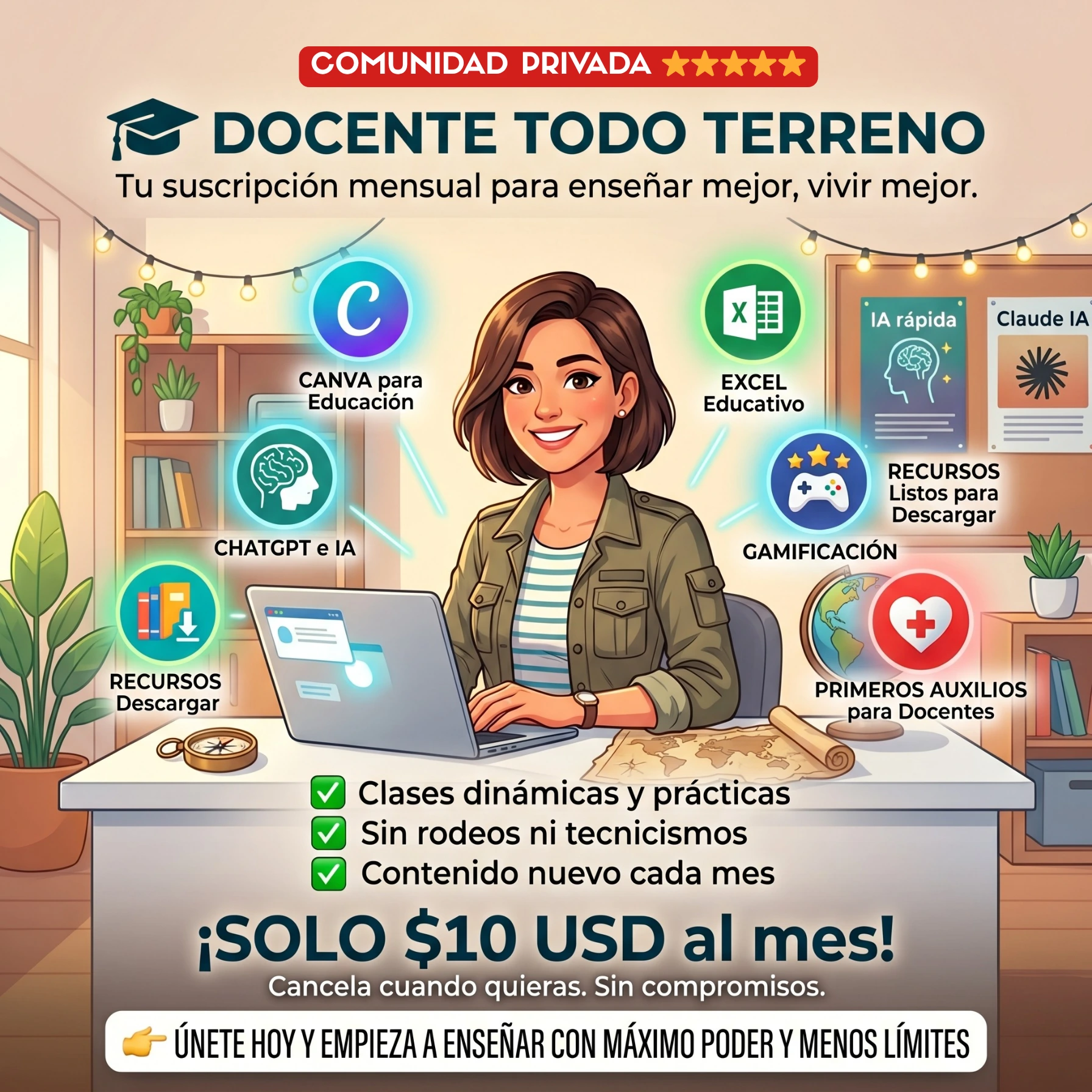 Membresía Docente Todo Terreno